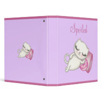 Spoiled Cat Binder Scrapbook by suncookiez Spoiled Cat Binder Scrapbook