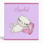 Spoiled Cat Binder Scrapbook