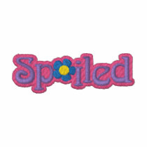 Spoiled embroidered shirts by ZazzleEmbroidery Spoiled embroidered shirts