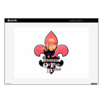 SPOILED OIL FIELD WIFE LAP TOP SKIN SKIN FOR 15" LAPTOP