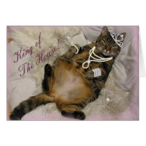 SPOILED PRINCESS CAT LAYING ON BACK cards by petals614 SPOILED PRINCESS CAT LAYING ON BACK cards