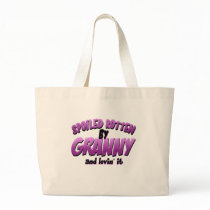 Spoiled Rotten by Granny Canvas Bag