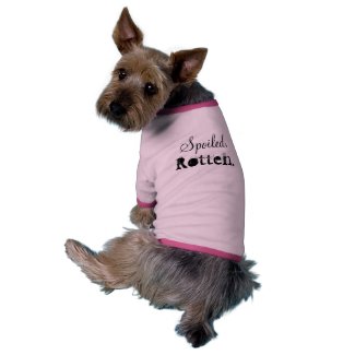 'Spoiled. Rotten' Doggie T-Shirt