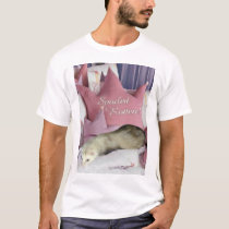 Spoiled Rotten Ferret t-shirts by Queenie303 Spoiled Rotten Ferret t-shirts