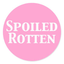 Spoiled Rotten Gifts stickers by Funny_Gifts Spoiled Rotten Gifts stickers
