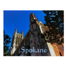 Spokane (Cathedral) Postcard