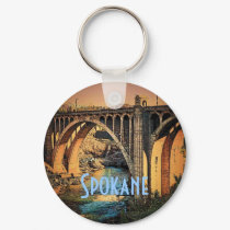 Spokane Keychain by RickDouglas Spokane Keychain