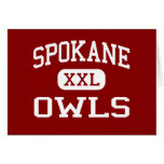 Spokane - Owls - High School - Spokane Missouri cards