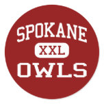 Spokane - Owls - Middle School - Spokane Missouri stickers