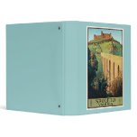 Spoleto Vmbria Vintage Travel Poster Vinyl Binders
