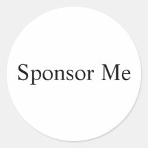 Sponsor Me Sticker
