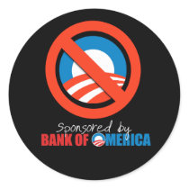 Sponsored by Bank of Omerica (2) Stickers