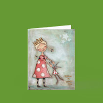 Spontaneous DAncing - Note Card cards