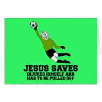 Spoof atheist Jesus saves cards by Thealiensarecoming Spoof atheist Jesus saves cards