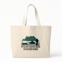 Spoof cougar hunter tote bag