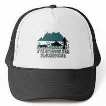 Spoof cougar hunter trucker hat