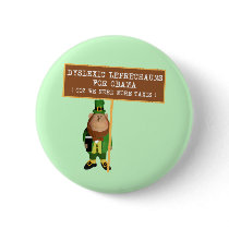 Spoof dyslexic anti Obama Button