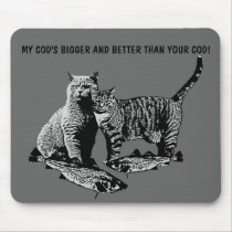 Spoof God mousepads by Cardsharkkid Spoof God mousepads