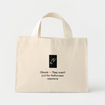 SPOOK LOGO, Ghosts ~ They aren't just for Hallo... Bags