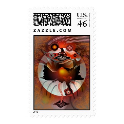 Spook moon stamps by talisbird