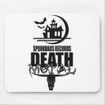 Spookhaus Records Death Metal Logo Mouse Mats