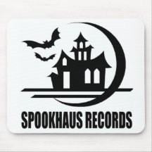 Spookhaus Records Logo Mouse Mat