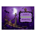 Spooktacular Halloween Party Card