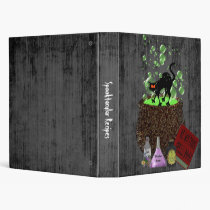 Spooktacular Recipes Binder binders