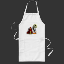 Spooky Barn Halloween Apron aprons