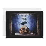 Spooky Birthday Party Invitation - The Raven