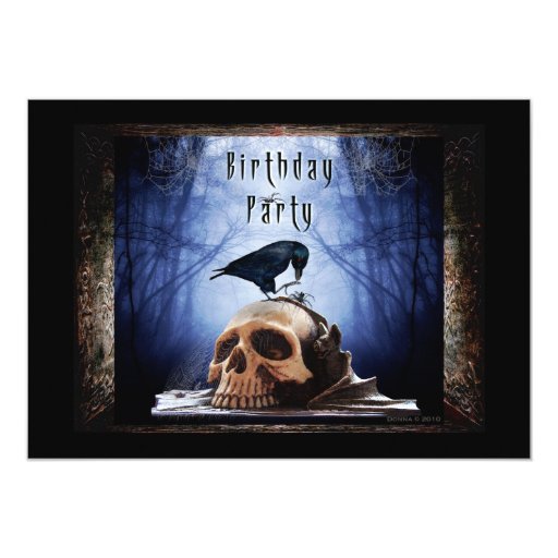 spooky-birthday-party-invitation-the-raven-zazzle