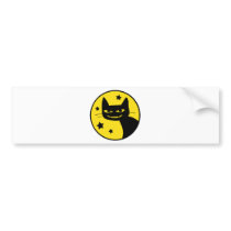 Spooky Cat bumper stickers