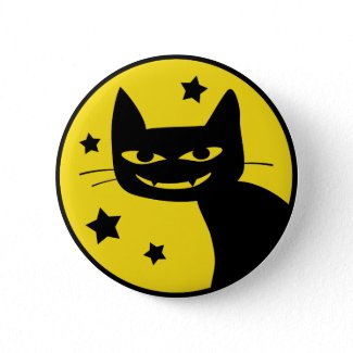 Spooky Cat button
