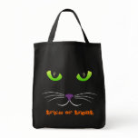Spooky Cat Face Bag
