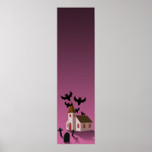 Spooky Church, banner poster