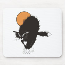 Spooky Classic Cat mousepads