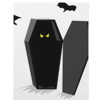 Spooky Coffin flyers by cool_halloween Spooky Coffin flyers