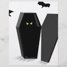 Spooky Coffin Flyers
