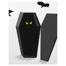 Spooky Coffin Personalized Letterhead