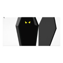Spooky Coffin photo cards by cool_halloween Spooky Coffin photo cards