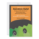 Spooky Cute Monster Head Halloween Party Personalized Invites