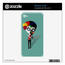 Spooky Dia de Los Muertos Girl skins