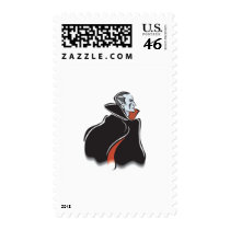 spooky dracula vampire stamp
