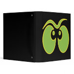 spooky eyes in the dark notebook binders