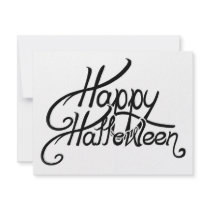 Spooky Festive Happy Halloween invitations