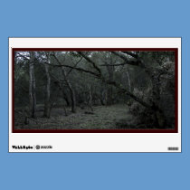 Spooky Forest Window Wall Decal wall decals