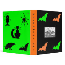 Spooky Fun! binders by Renn_Fare Spooky Fun! binders