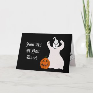 Spooky Ghost Collection card