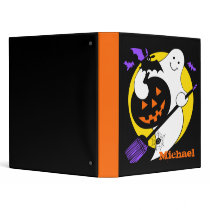 Spooky Ghost Custom Halloween Binder