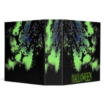 Spooky Ghost Halloween Binder